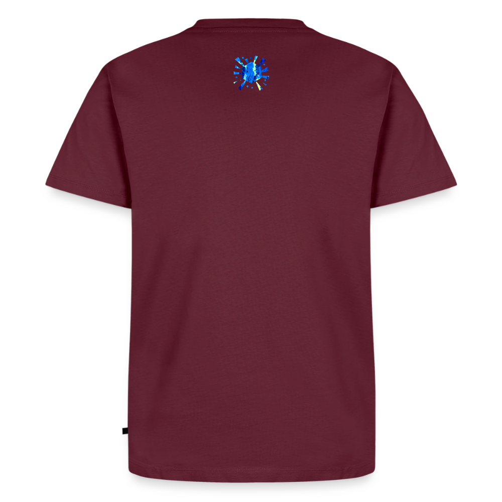 Männer Premium T-Shirt "Electra" - Burgunderrot