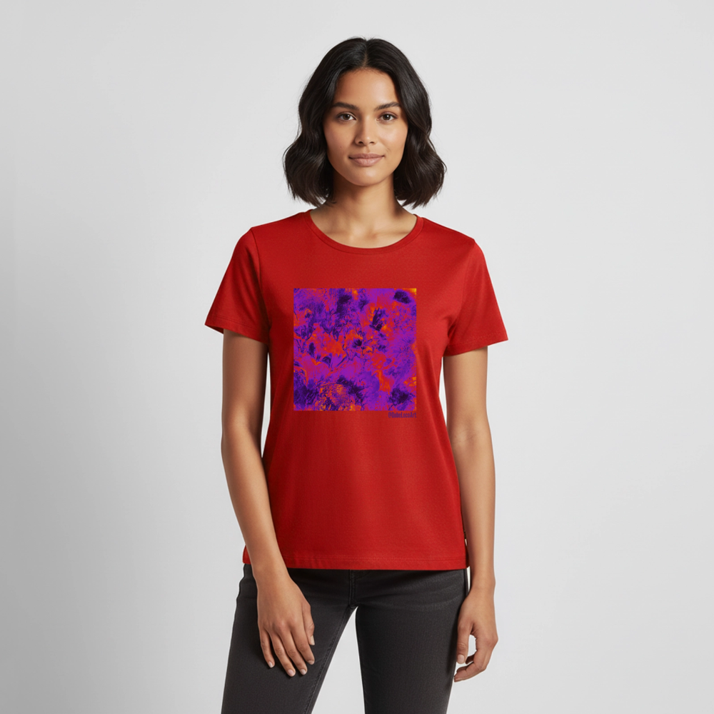 Frauen Premium T-Shirt "Ignis" - Rot