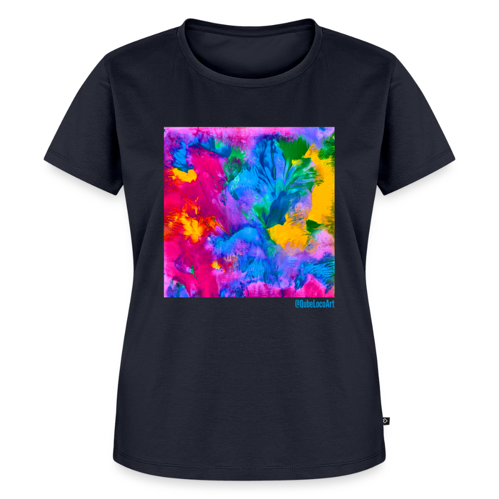 Frauen Premium T-Shirt "Prisma" - Navy