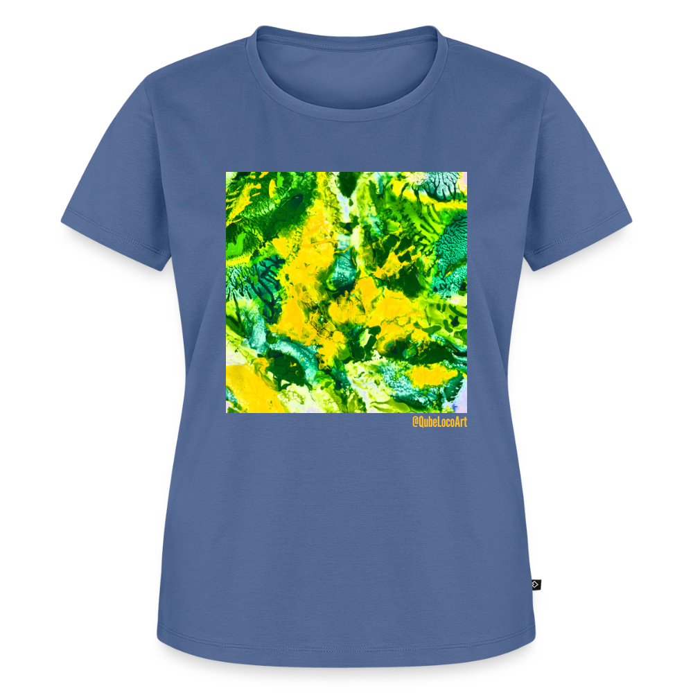 Frauen Premium T-Shirt "Silva" - Taubenblau