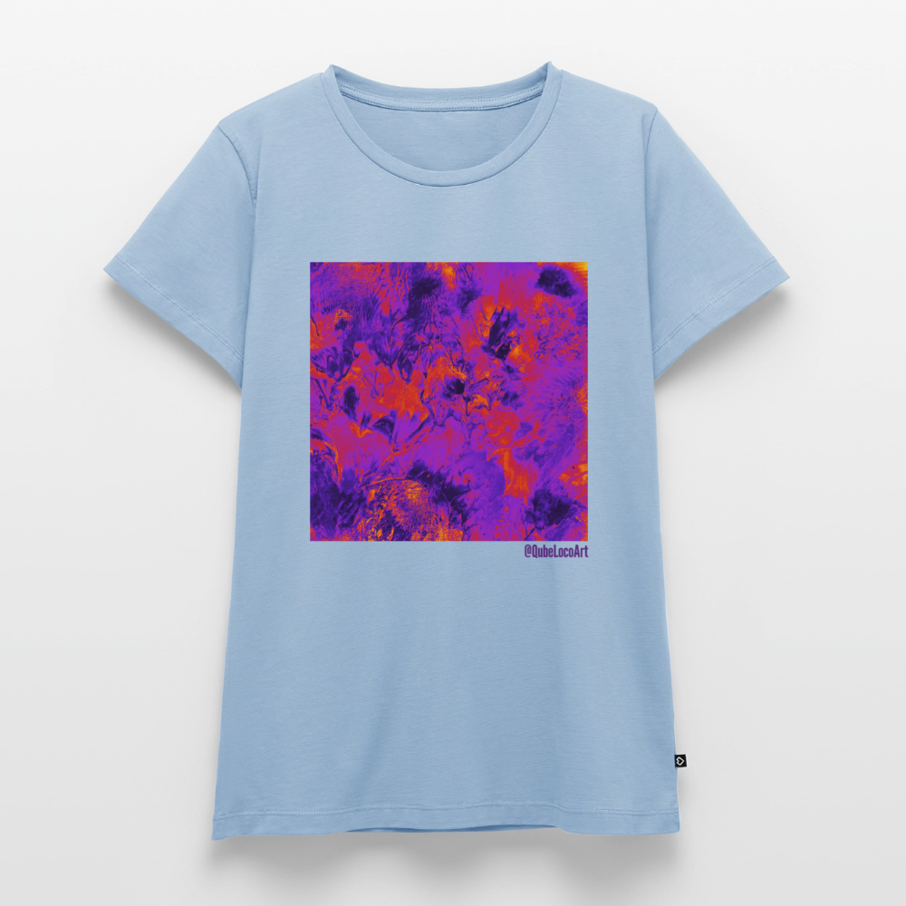 Frauen Premium T-Shirt "Ignis" - Hellblau