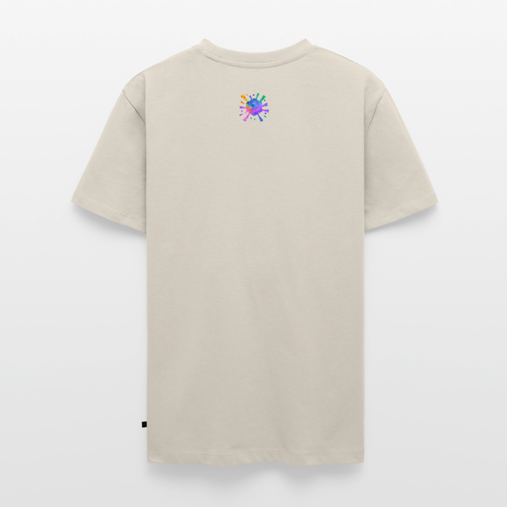 Männer Premium T-Shirt "Lotus" - Beige