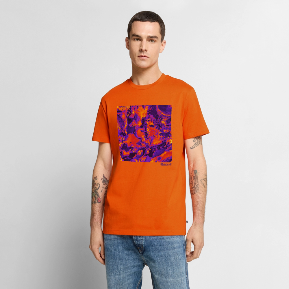 Männer Premium T-Shirt "Therma" - Orange 