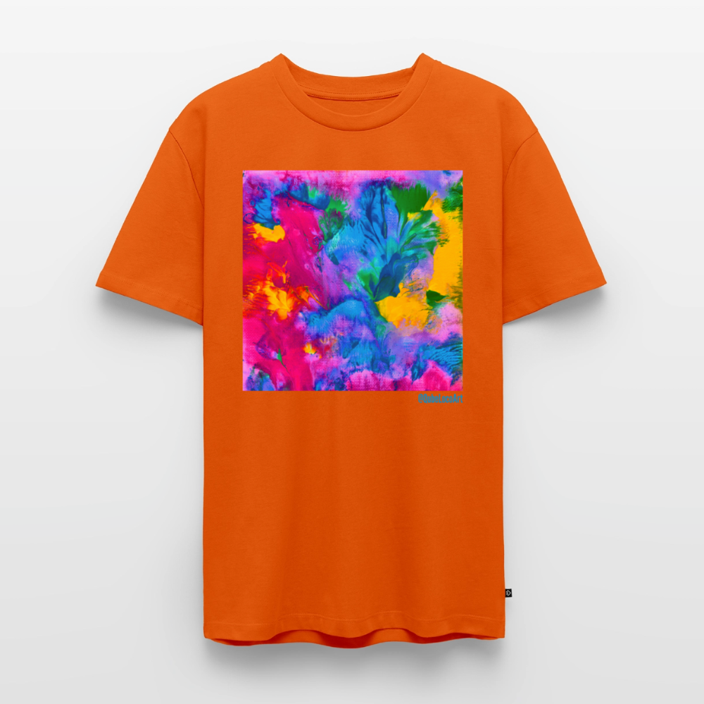 Männer Premium T-Shirt "Prisma" - Orange 