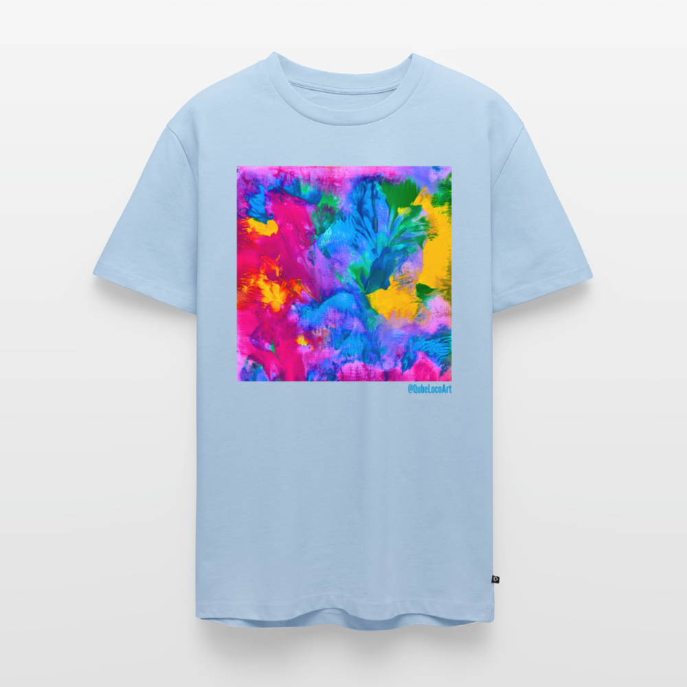 Männer Premium T-Shirt "Prisma" - Hellblau