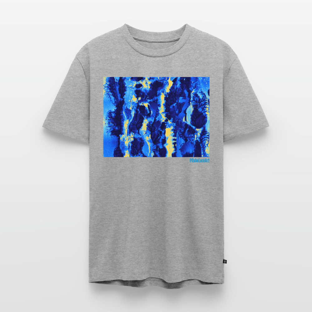 Männer Premium T-Shirt "Electra" - Grau meliert