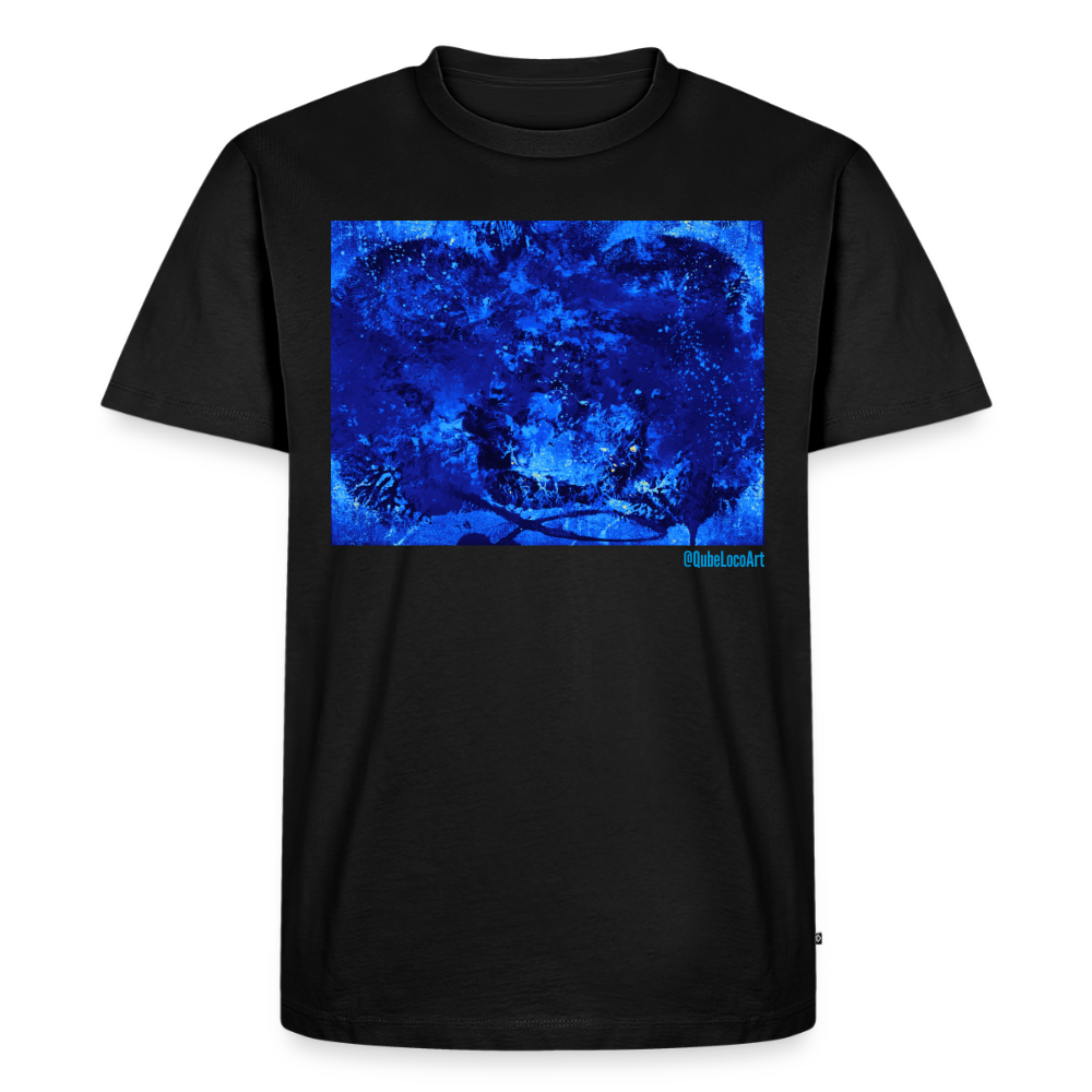 Männer Premium T-Shirt "Nebula" - Schwarz