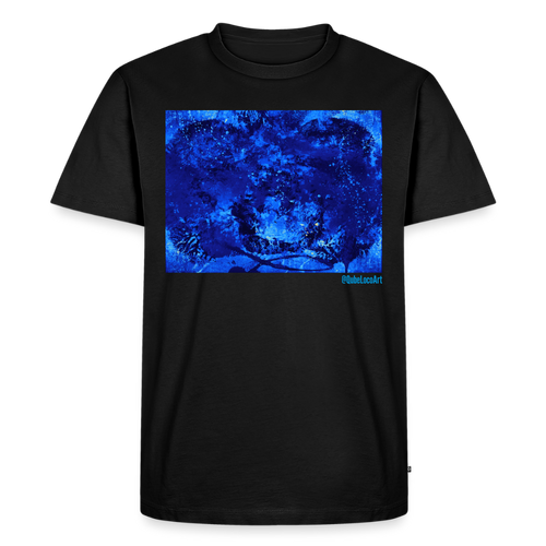 Männer Premium T-Shirt "Nebula" - Schwarz