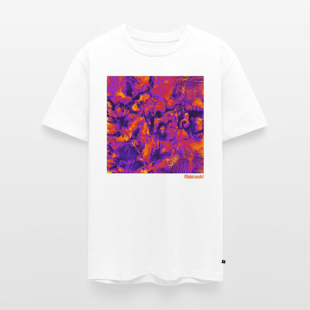 Männer Premium T-Shirt "Vortex" - Weiß