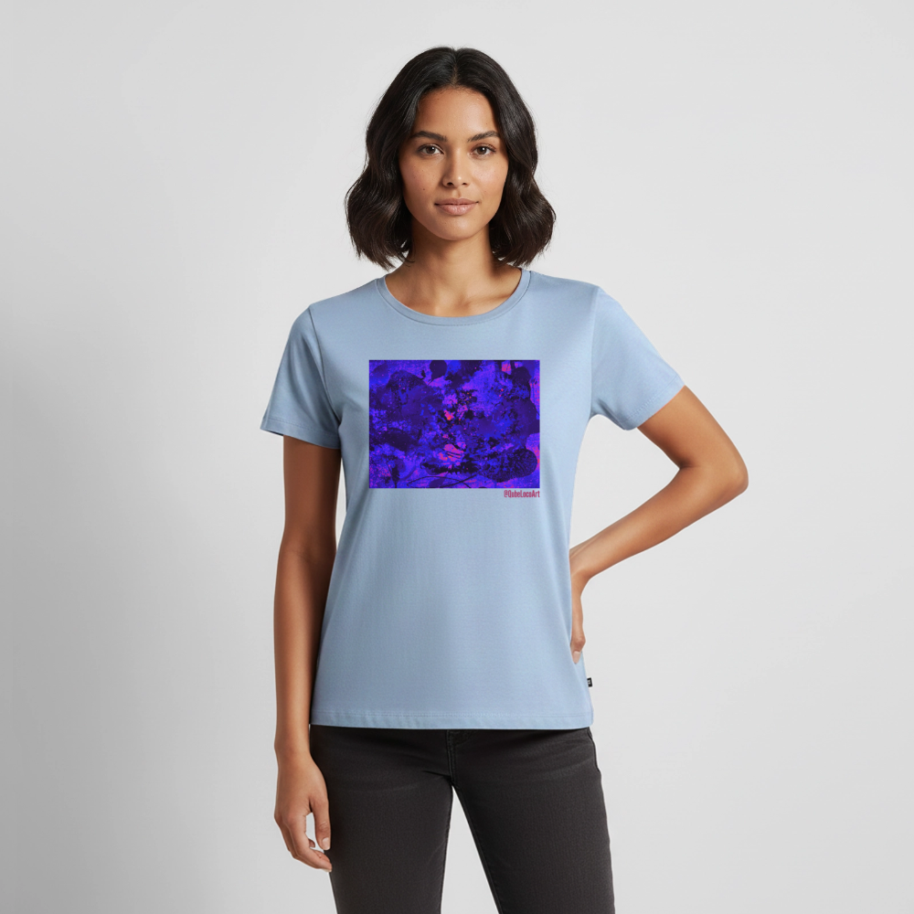 Frauen Premium T-Shirt "Nympha" - Hellblau