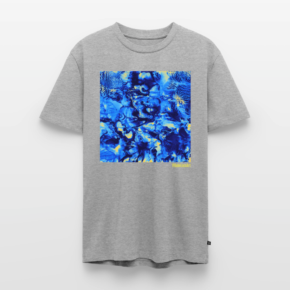 Männer Premium T-Shirt "Nexus" - Grau meliert