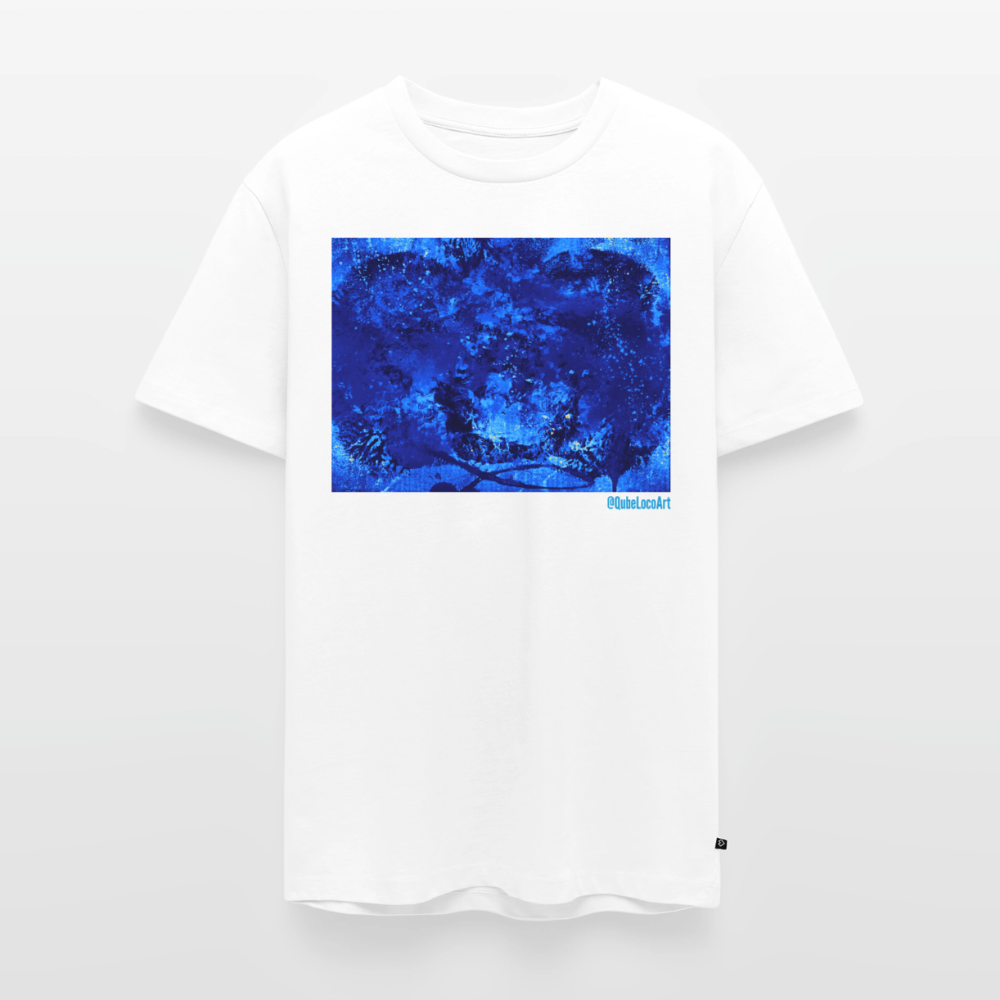 Männer Premium T-Shirt "Nebula" - Weiß