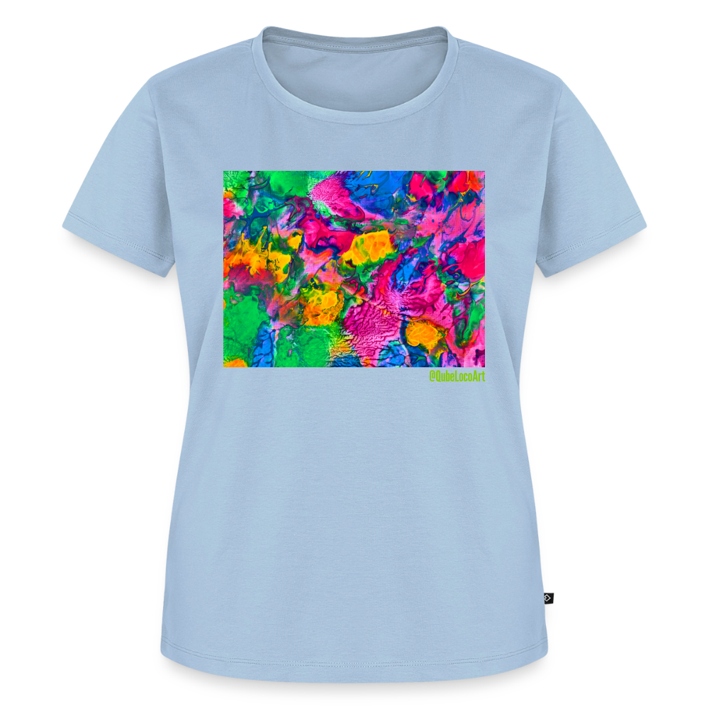 Frauen Premium T-Shirt "Chroma" - Hellblau