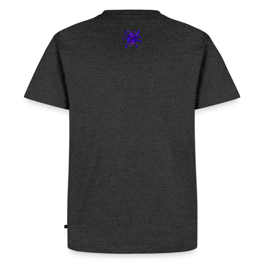 Männer Premium T-Shirt "Nympha" - Anthrazit meliert