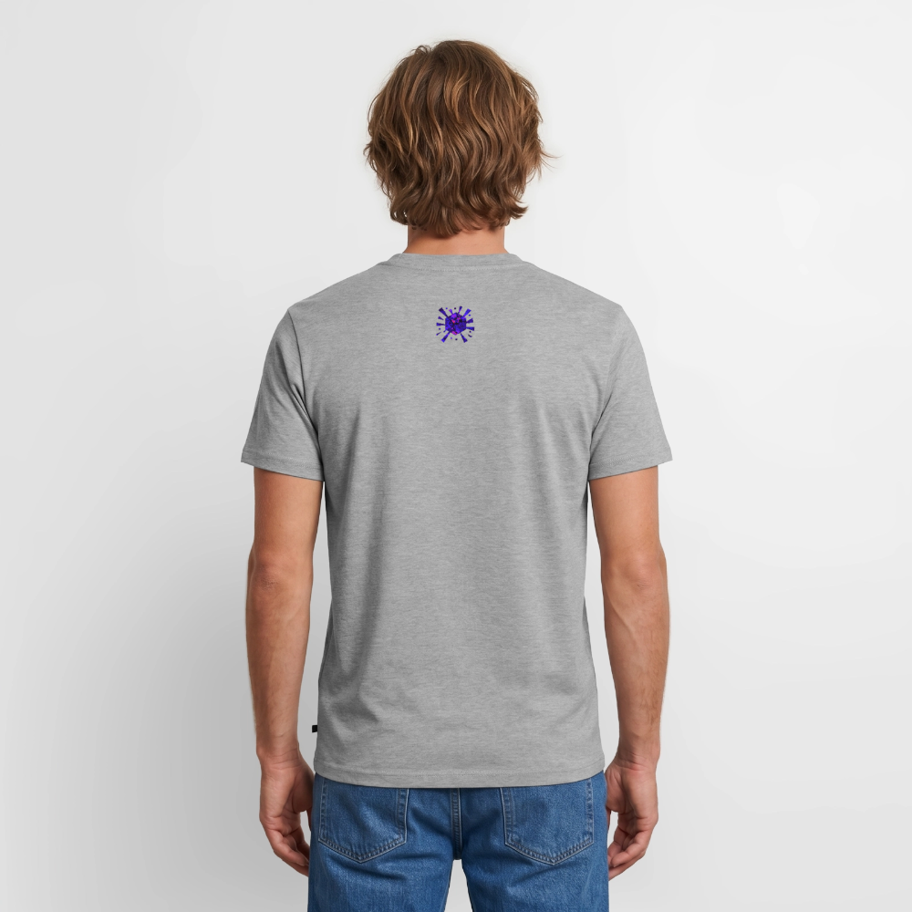 Männer Premium T-Shirt "Nympha" - Grau meliert
