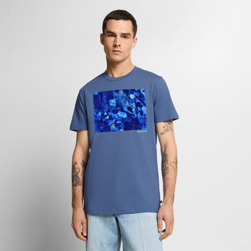Männer Premium T-Shirt "Lumina" - Taubenblau