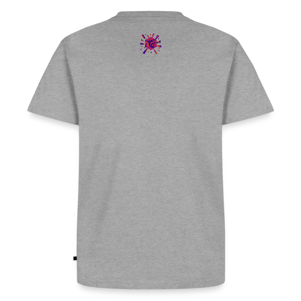 Männer Premium T-Shirt "Vortex" - Grau meliert
