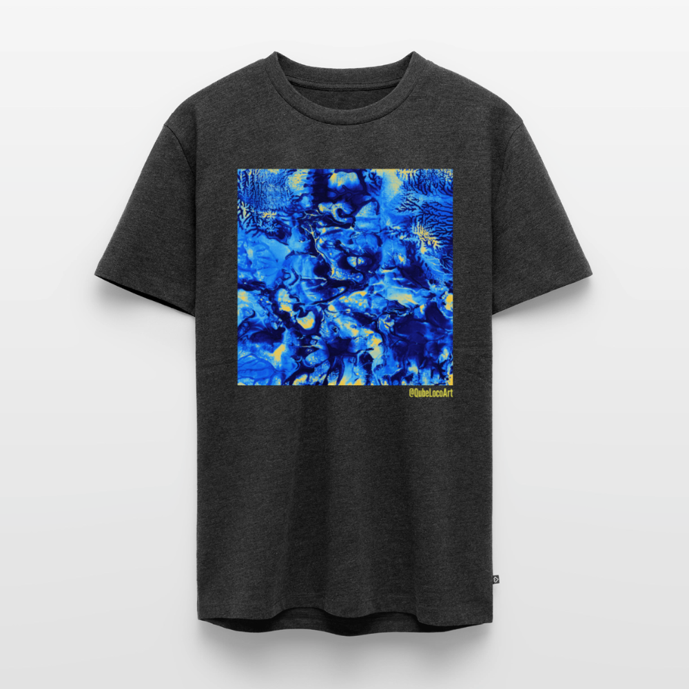 Männer Premium T-Shirt "Nexus" - Anthrazit meliert