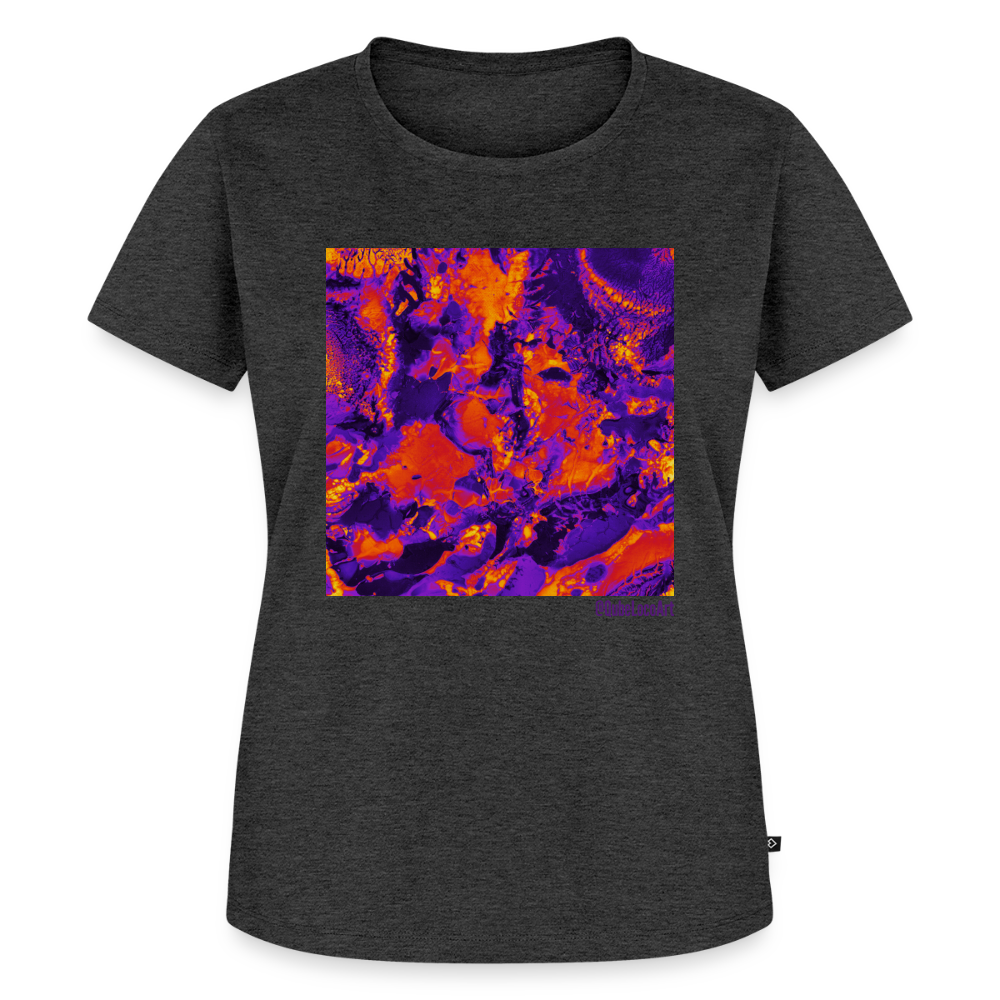 Frauen Premium T-Shirt "Therma" - Anthrazit meliert