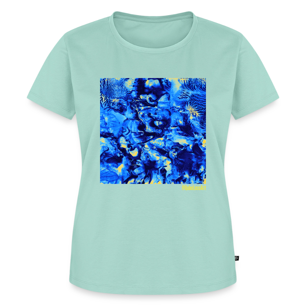 Frauen Premium T-Shirt "Nexus" - Mint 