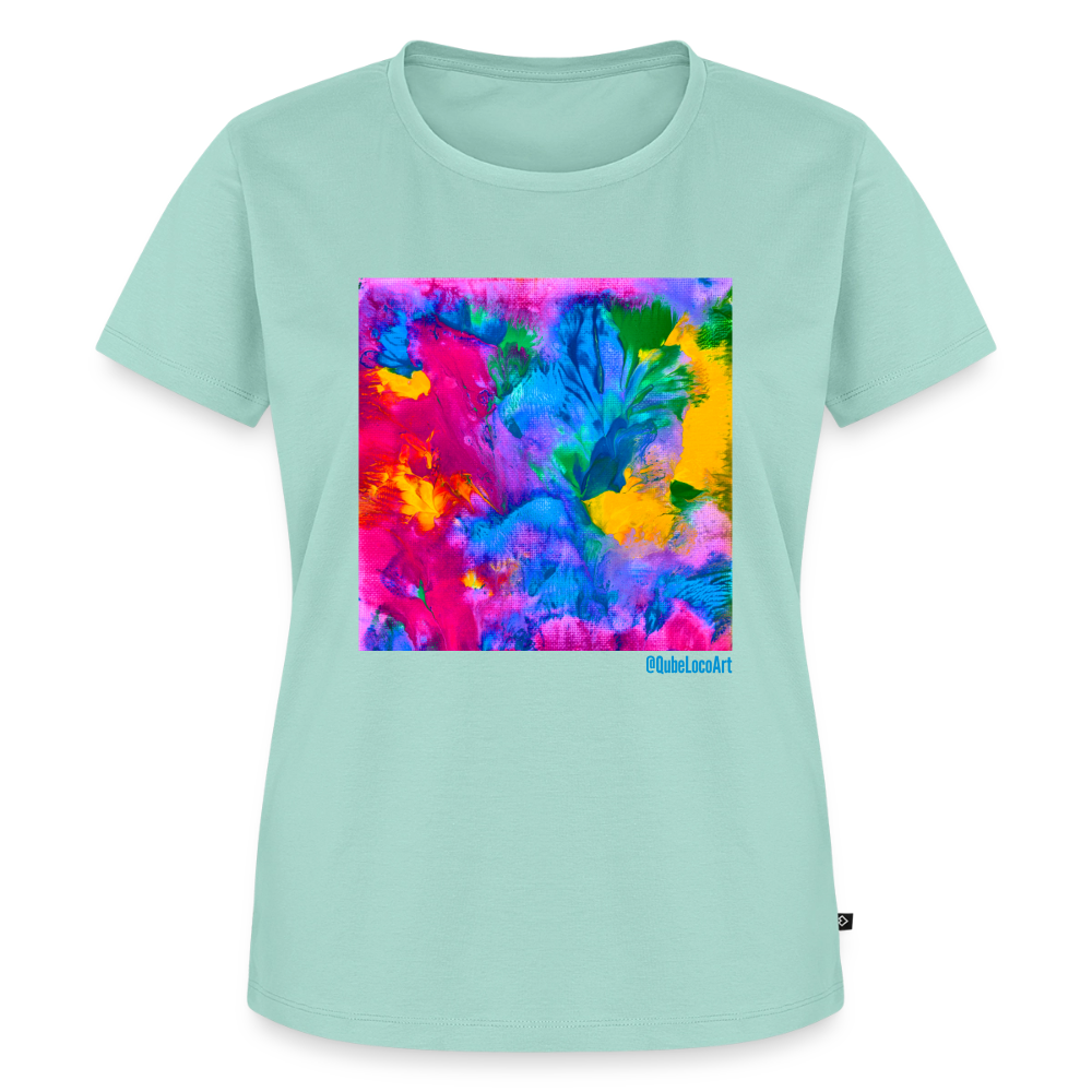 Frauen Premium T-Shirt "Prisma" - Mint 