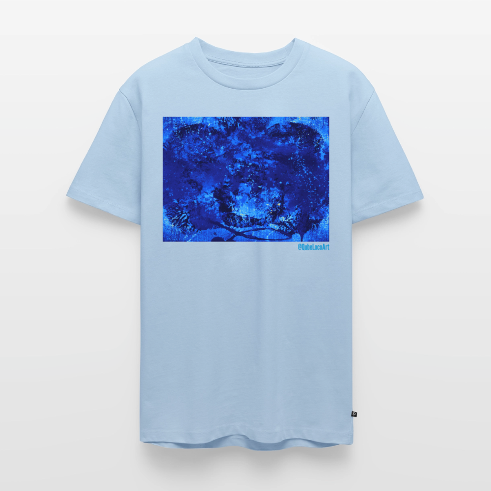 Männer Premium T-Shirt "Nebula" - Hellblau