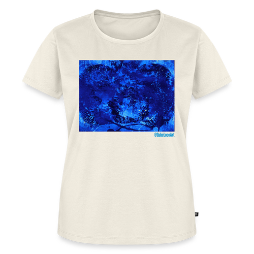 Frauen Premium T-Shirt "Nebula" - Naturweiß