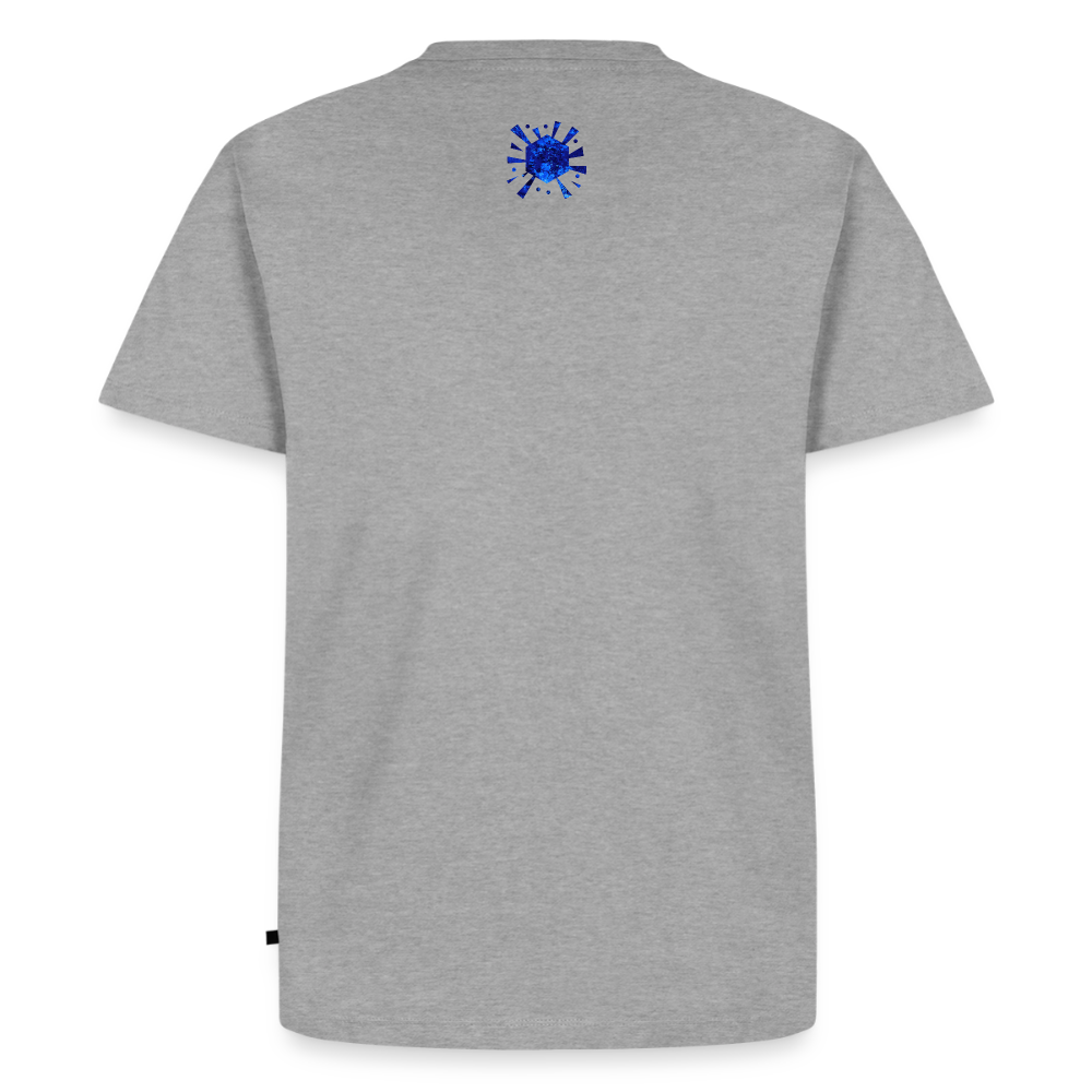 Männer Premium T-Shirt "Nebula" - Grau meliert