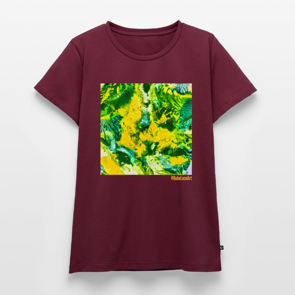 Frauen Premium T-Shirt "Silva" - Burgunderrot
