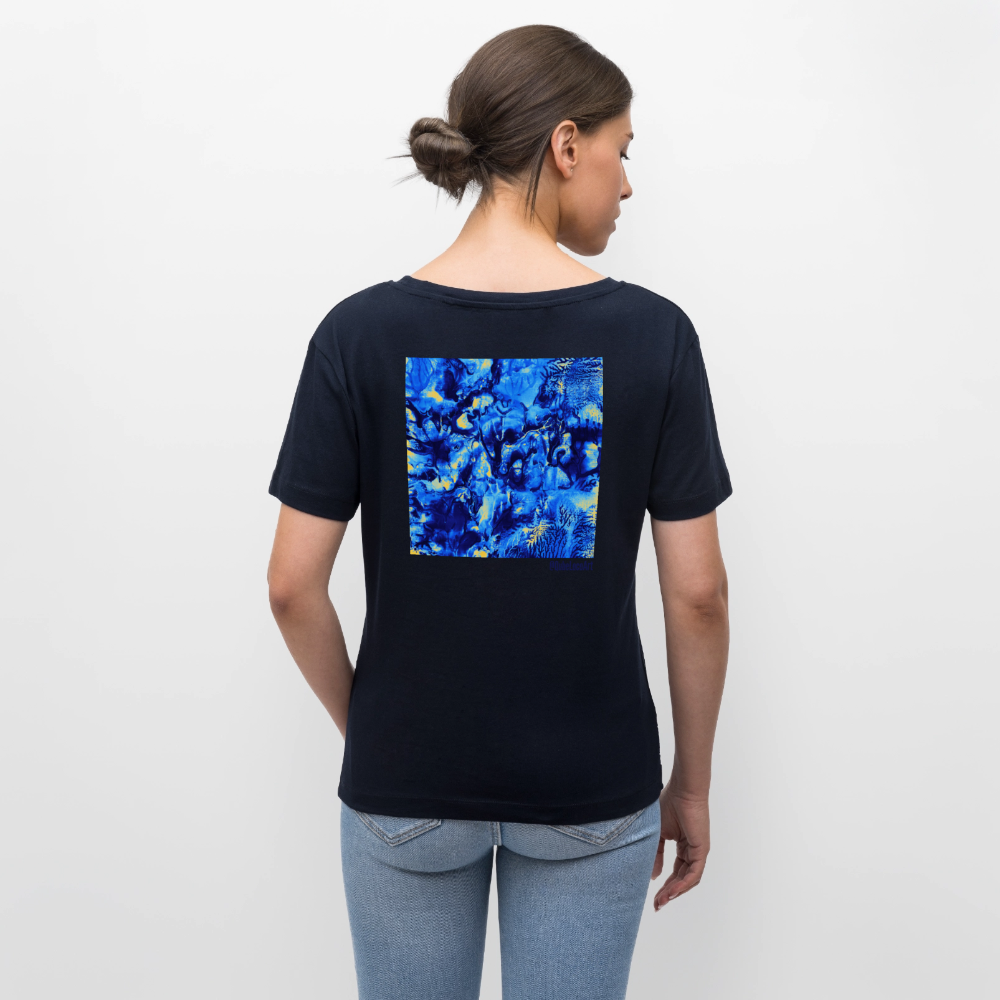 Stanley/Stella Relaxed Rundhals Frauen Bio-T-Shirt | No. 3 - Navy