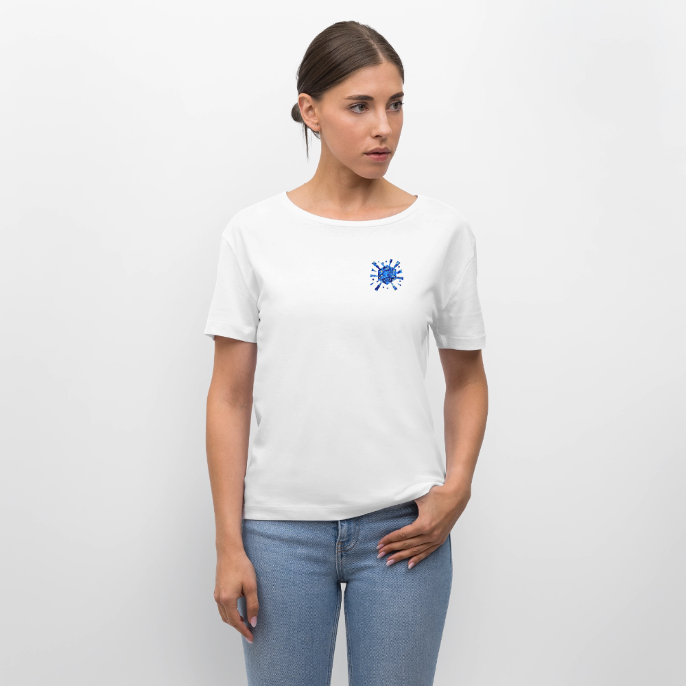 Stanley/Stella Relaxed Rundhals Frauen Bio-T-Shirt | No. 3 - Weiß