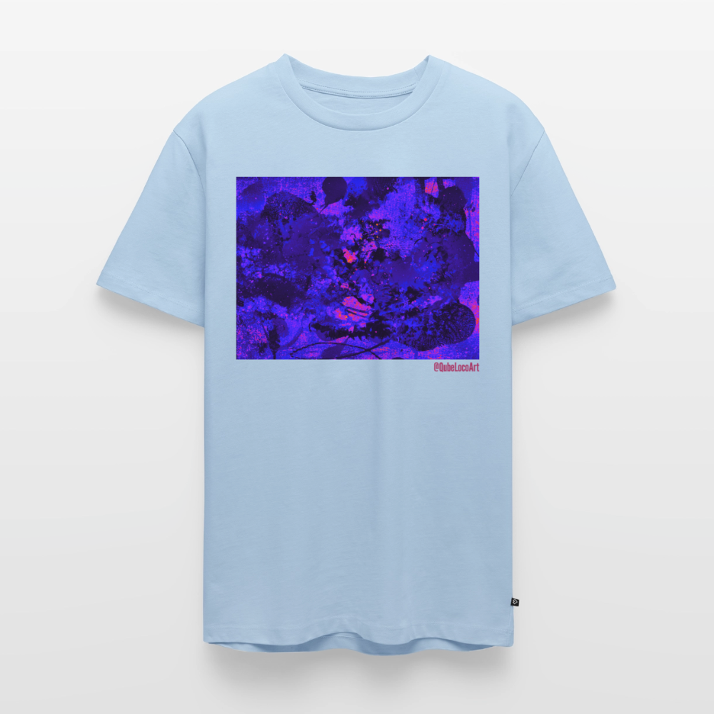 Männer Premium T-Shirt "Nympha" - Hellblau