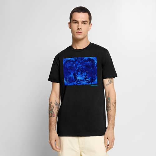 Männer Premium T-Shirt "Nebula" - Schwarz
