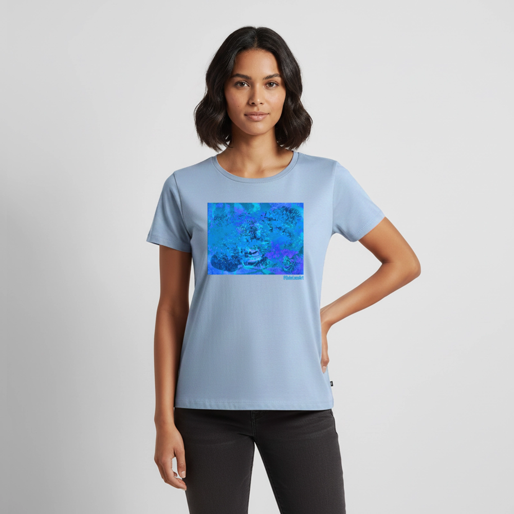 Frauen Premium T-Shirt "Ozeana" - Hellblau