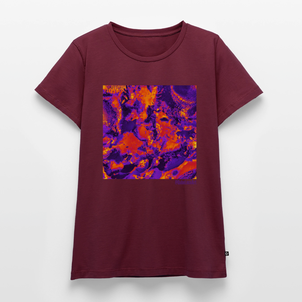 Frauen Premium T-Shirt "Therma" - Burgunderrot