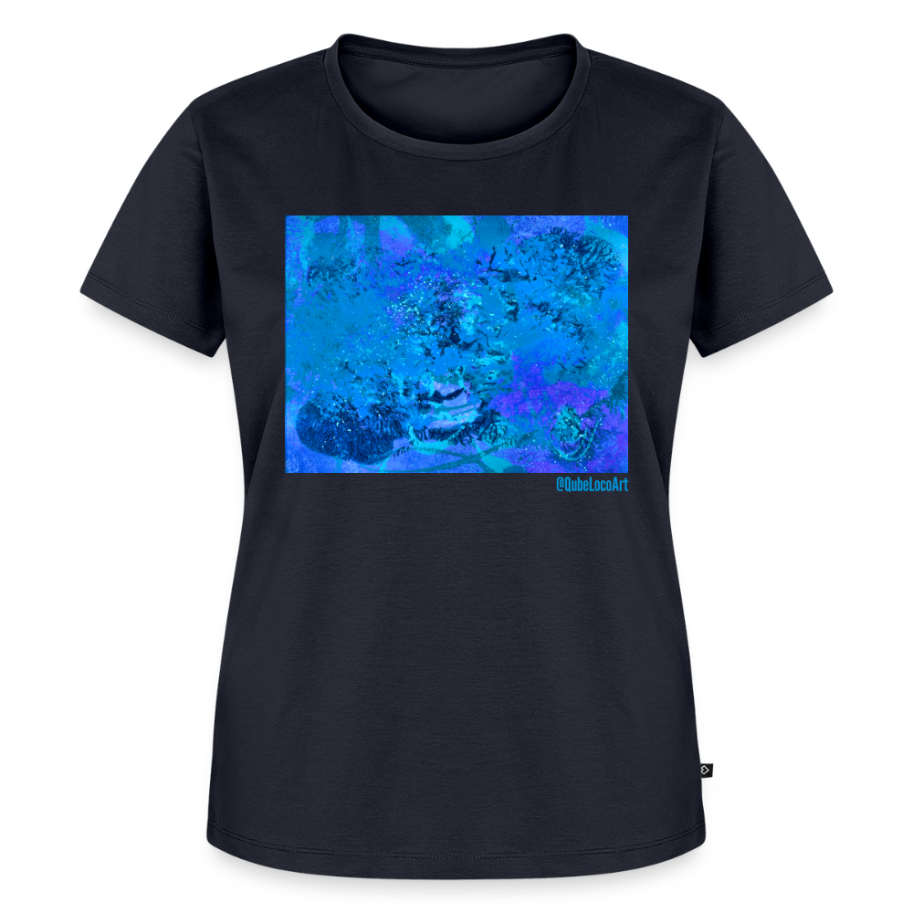 Frauen Premium T-Shirt "Ozeana" - Navy