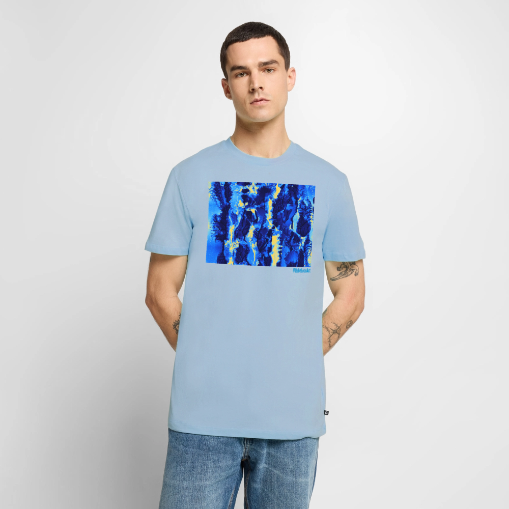 Männer Premium T-Shirt "Electra" - Hellblau