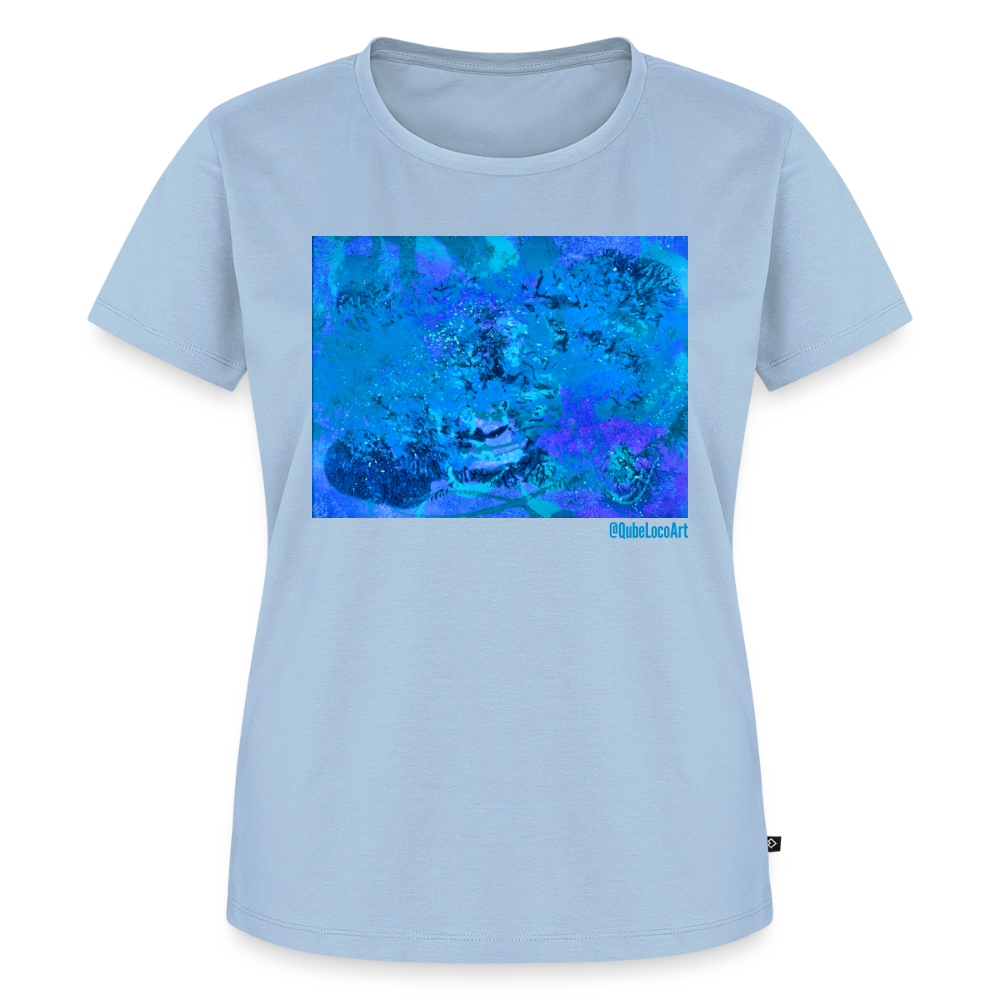 Frauen Premium T-Shirt "Ozeana" - Hellblau