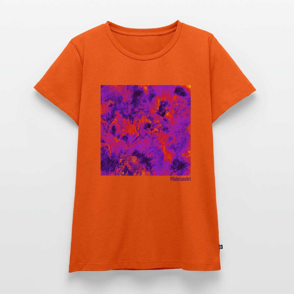 Frauen Premium T-Shirt "Ignis" - Orange 